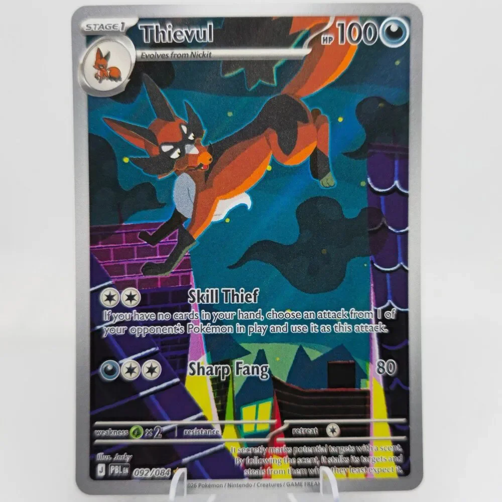 Thievul #92 PBL Pitch Black Pokemon